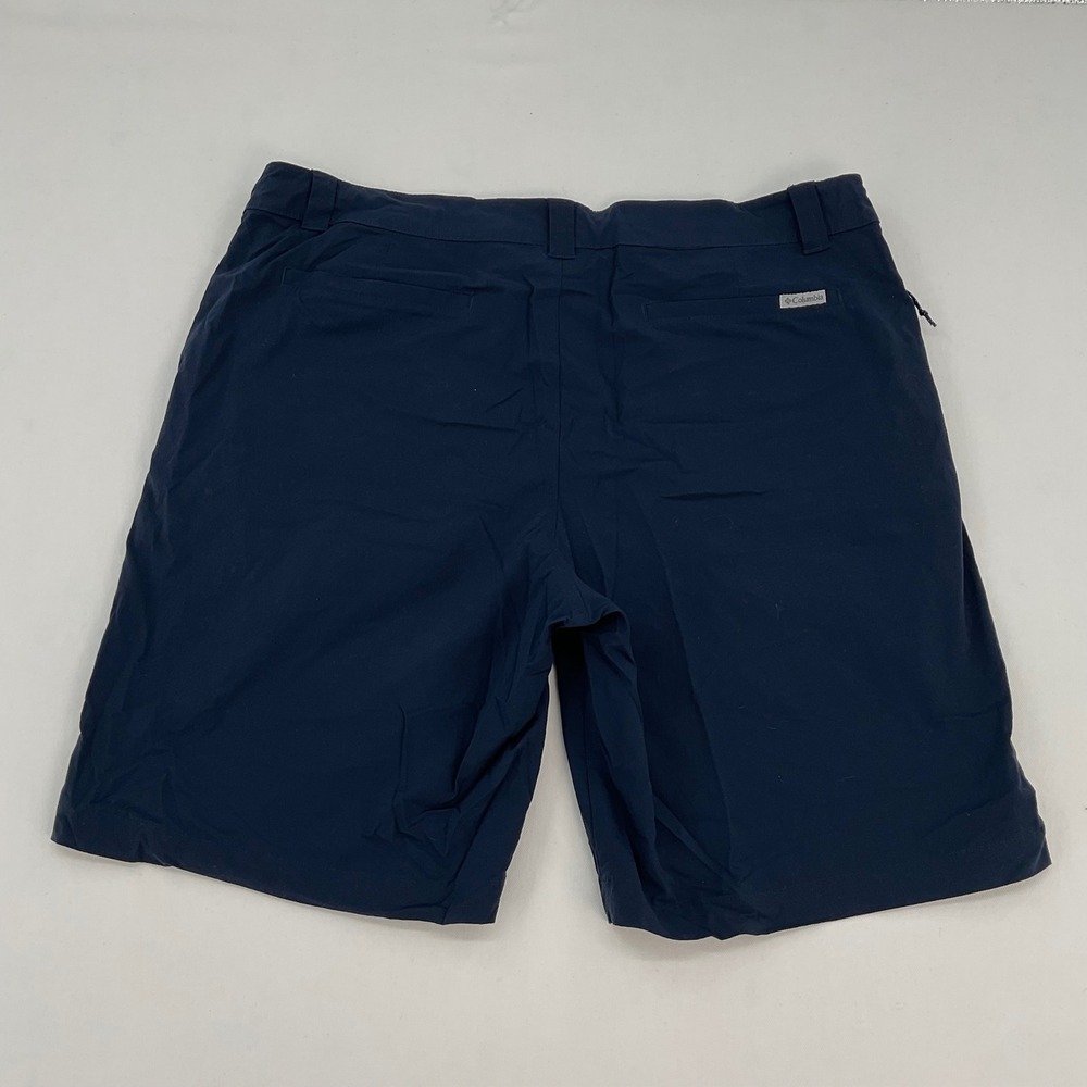 Columbia Silver Ridge Utility Shorts‎ Mens 38 Navy Blue Hiking Outdoor